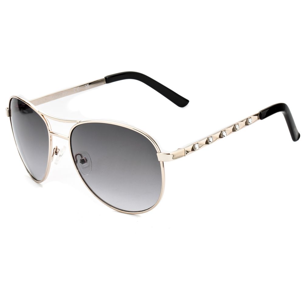 Guess – Sonnenbrille aus goldenem Metall