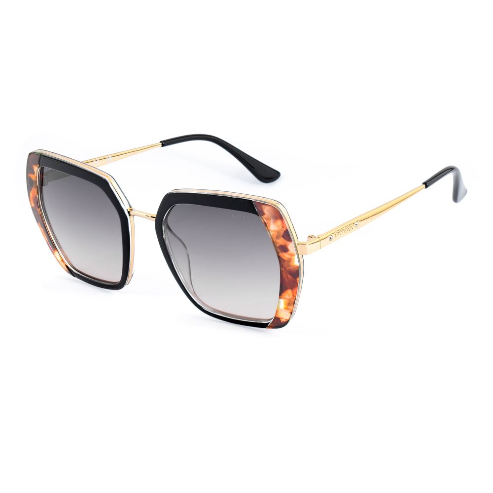 Guess – Schwarze Metall-Sonnenbrille