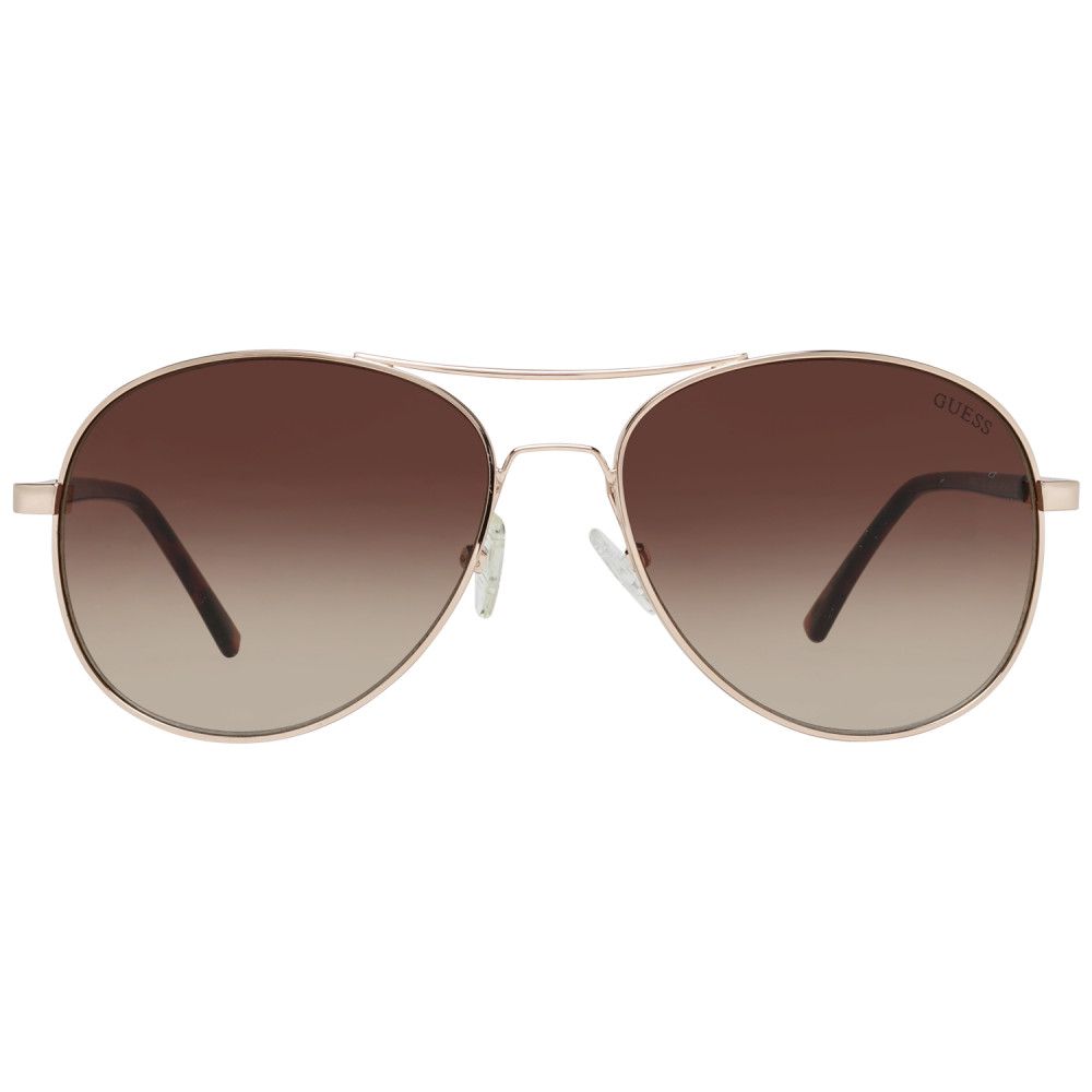 Guess – Sonnenbrille aus goldenem Metall