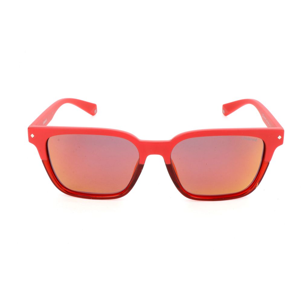 Polaroid – Rote Polycarbonat-Sonnenbrille