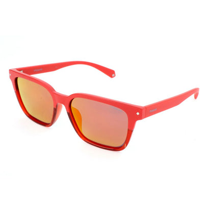 Polaroid – Rote Polycarbonat-Sonnenbrille