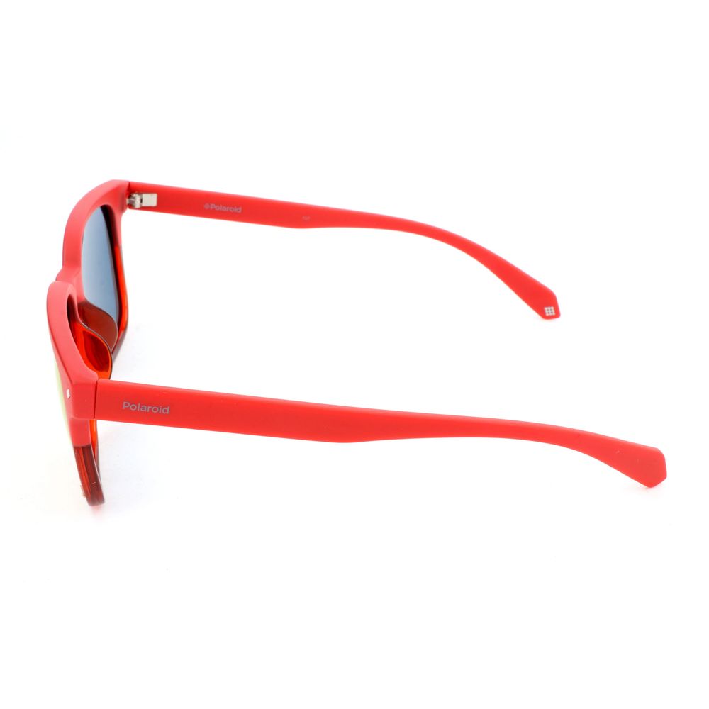 Polaroid – Rote Polycarbonat-Sonnenbrille