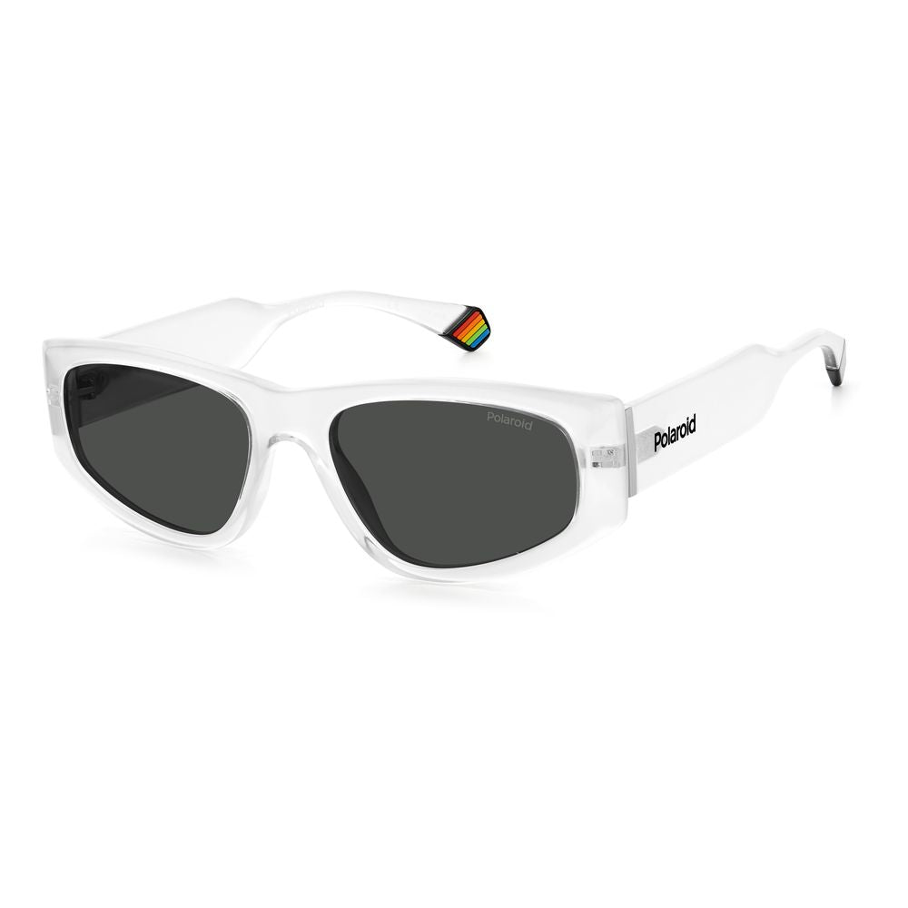 Polaroid Sonnenbrille aus transparentem Kunststoff