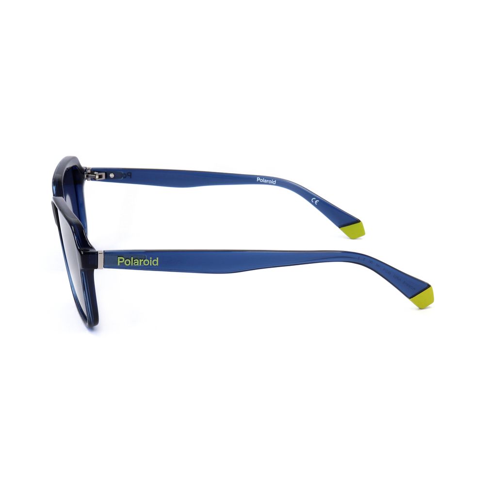 Polaroid Sonnenbrille aus blauem Metall
