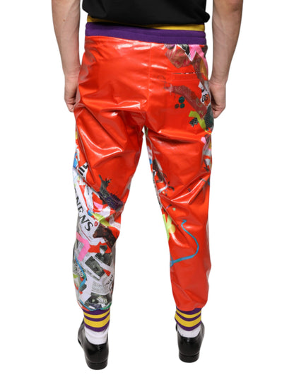 Dolce &amp; Gabbana – Jogginghose mit mehrfarbigem Print