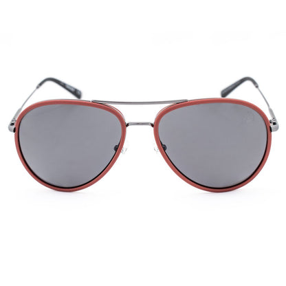 Timberland Sonnenbrille aus Kunststoff in Silber