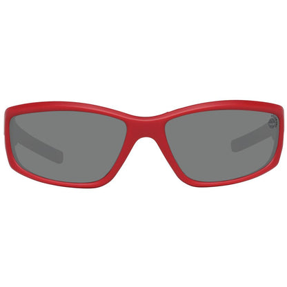 Timberland Sonnenbrille aus rotem Kunststoff
