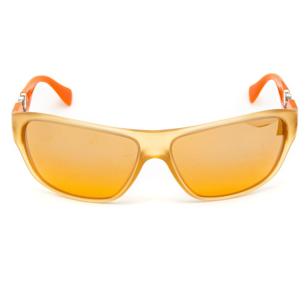 Police – Orangefarbene Sonnenbrille mit Spritzguss