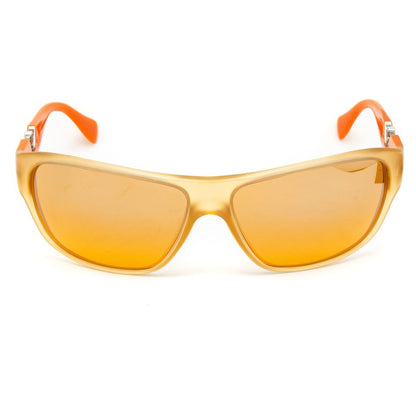 Police – Orangefarbene Sonnenbrille mit Spritzguss
