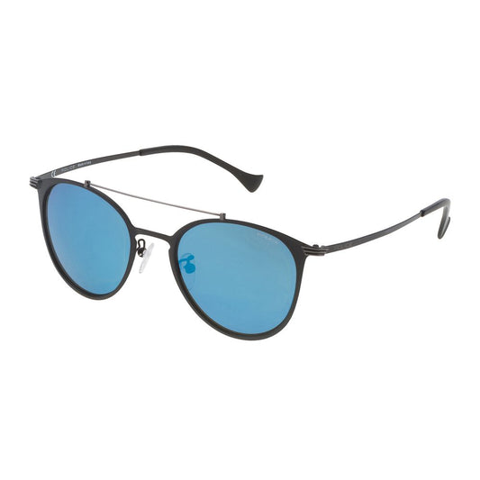 Police Sonnenbrille in Schwarz-Metallic