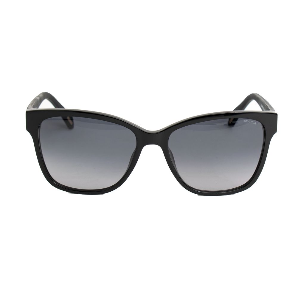 Police – Schwarze Acetat-Sonnenbrille