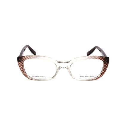 Bottega Veneta Burgunderfarbene Acetat-Brille (Gestell)
