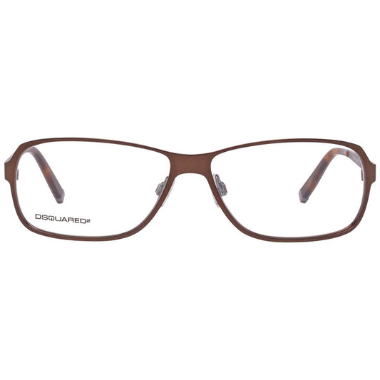 Dsquared² Brown Metal Glasses (Frames)