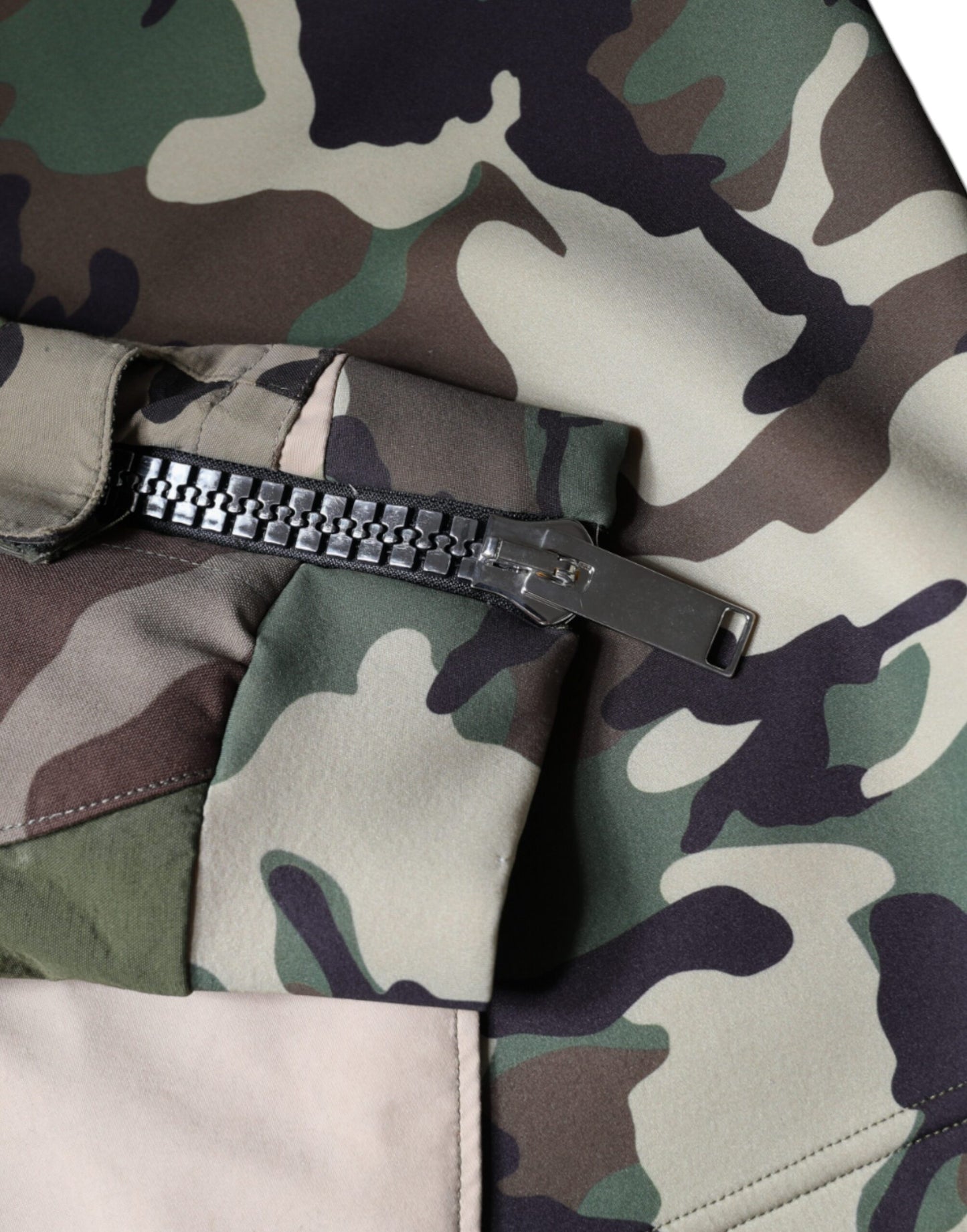 Dolce &amp; Gabbana Mehrfarbiger Camouflage-Kapuzenpullover