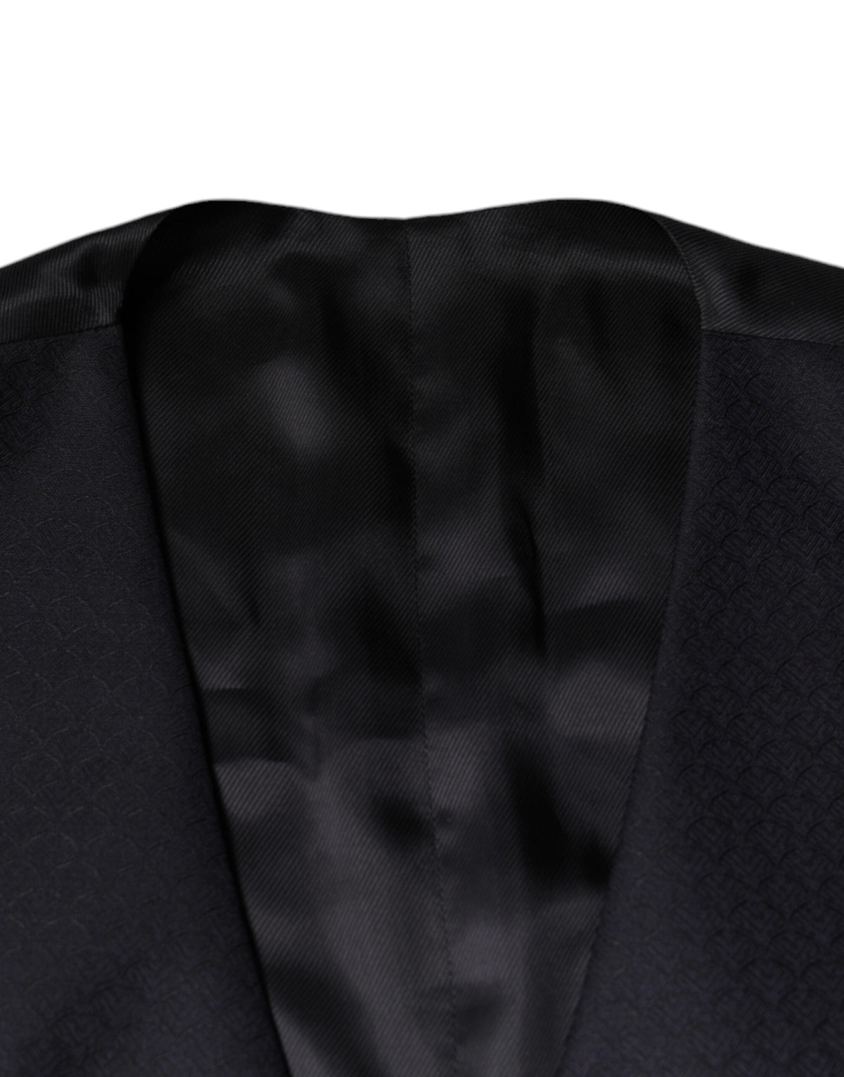 Dolce &amp; Gabbana Schwarze Wollweste, formelle Weste
