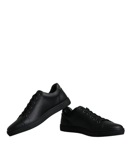 Dolce &amp; Gabbana London Sacred Heart Herren Sneakers Schwarz