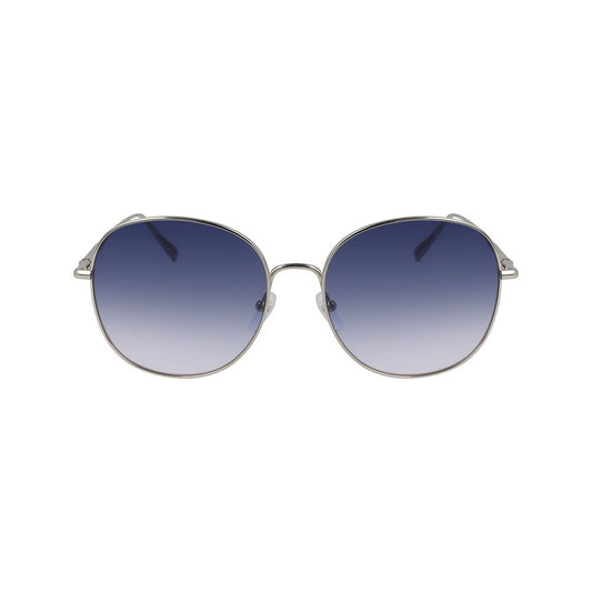 Longchamp Sonnenbrille aus goldenem Metall