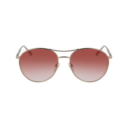 Longchamp Sonnenbrille aus goldenem Metall