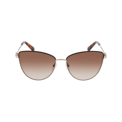 Longchamp Sonnenbrille aus goldenem Metall
