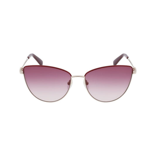 Longchamp Sonnenbrille aus goldenem Metall