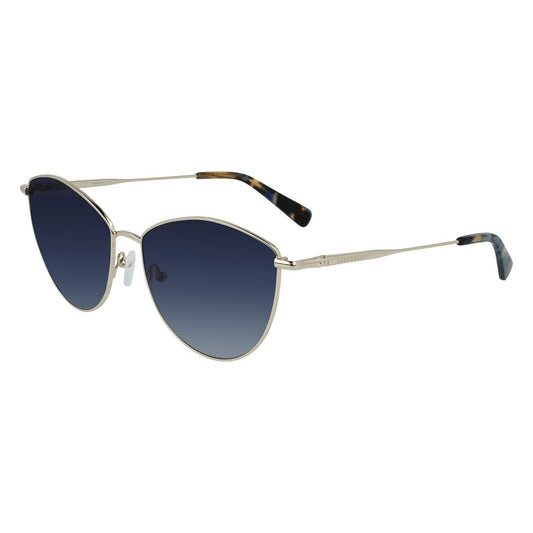 Longchamp Sonnenbrille aus goldenem Metall