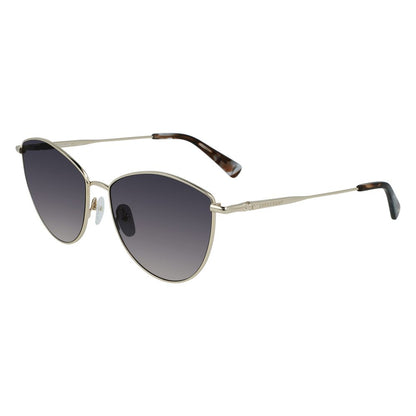 Longchamp Sonnenbrille aus goldenem Metall