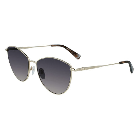Longchamp Sonnenbrille aus goldenem Metall