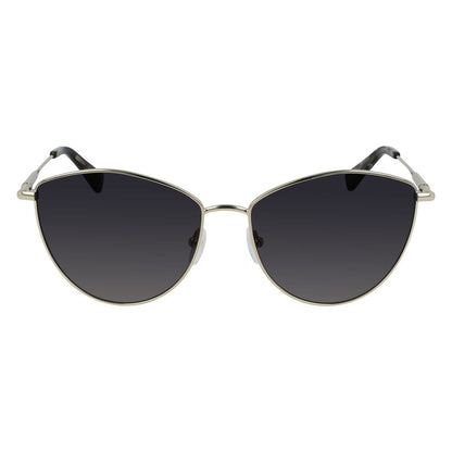 Longchamp Sonnenbrille aus goldenem Metall