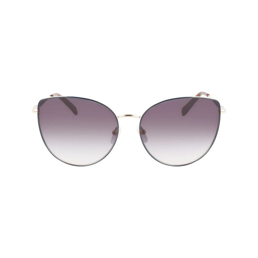 Longchamp Sonnenbrille aus goldenem Metall