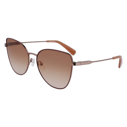 Longchamp Sonnenbrille aus goldenem Metall