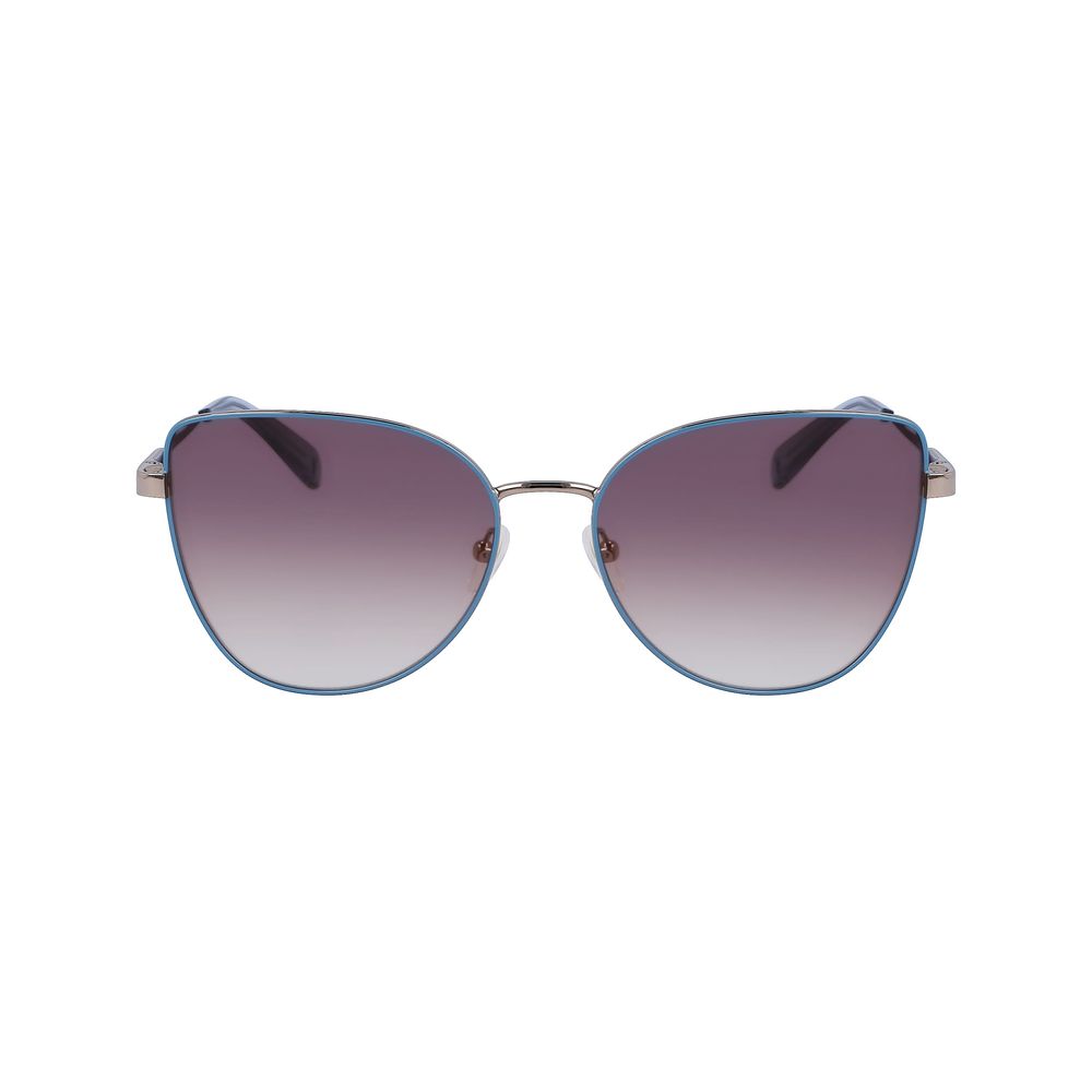 Longchamp Sonnenbrille aus gelbem Metall