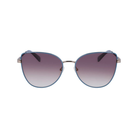 Longchamp Sonnenbrille aus gelbem Metall