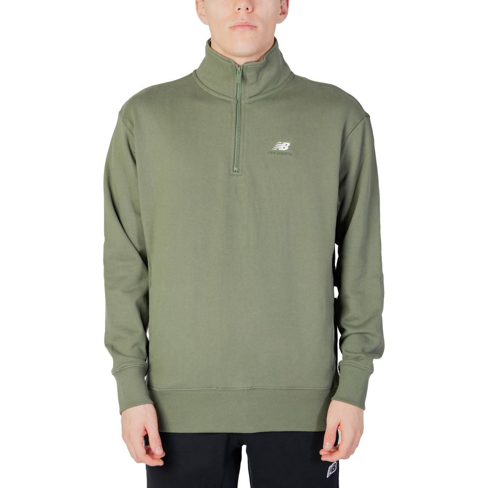 Grünes Baumwoll-Sweatshirt von New Balance