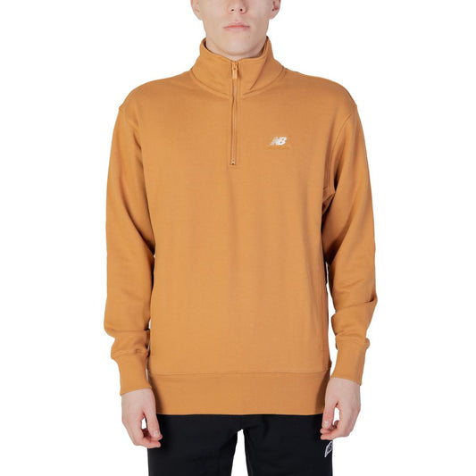 Braunes Baumwoll-Sweatshirt von New Balance