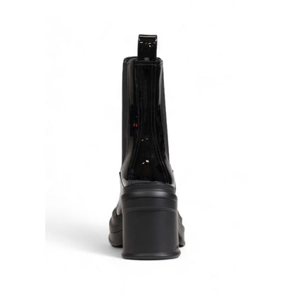 Armani Exchange – Schwarze Polyester-Stiefeletten
