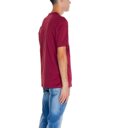 Armani Exchange Kleidung aus Bordeaux-Baumwolle
