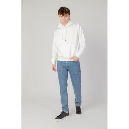 Hugo Boss Cream Cotton Hoody