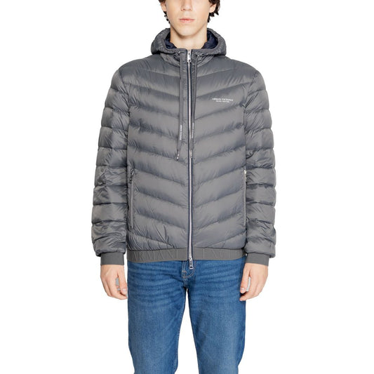 Armani Exchange Jacke aus Polyester in Grau