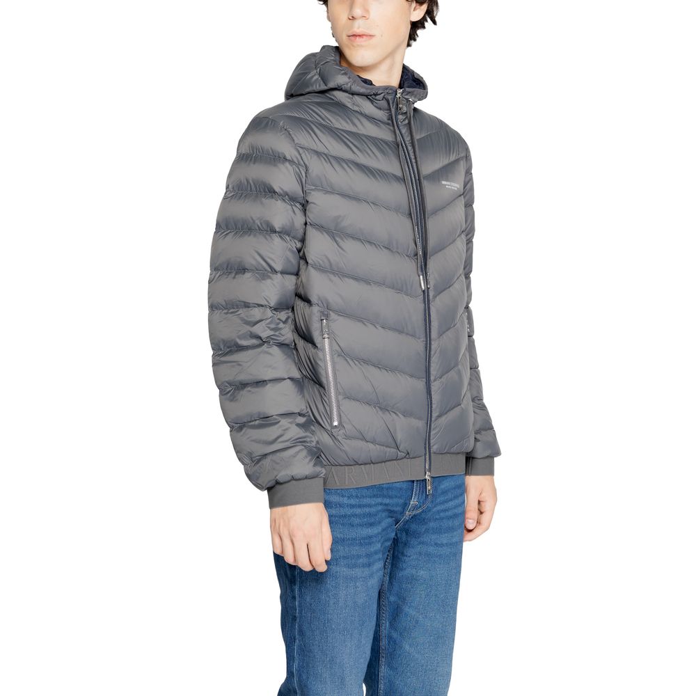 Armani Exchange Jacke aus Polyester in Grau