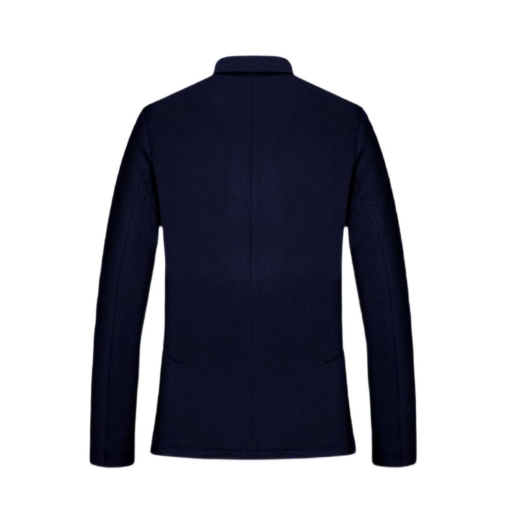 Armani Exchange – Blauer Viskose-Blazer