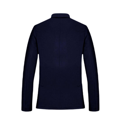 Armani Exchange – Blauer Viskose-Blazer