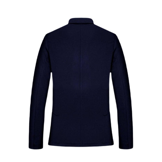 Armani Exchange – Blauer Viskose-Blazer