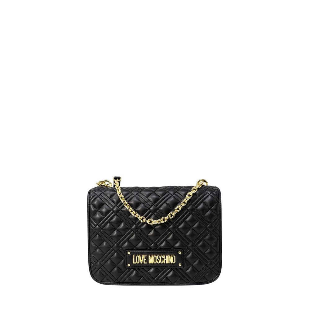 Love Moschino – Schwarze Handtasche aus Polyethylen