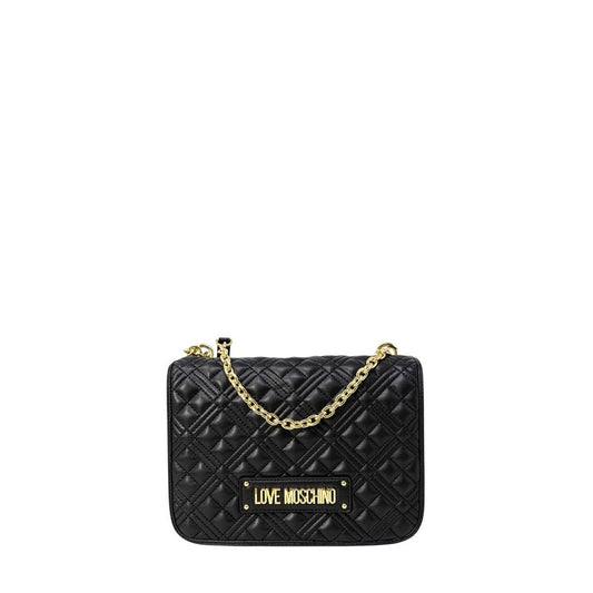 Love Moschino – Schwarze Handtasche aus Polyethylen