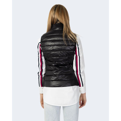 Armani Exchange – Schwarze, ärmellose Jacke aus Polyester