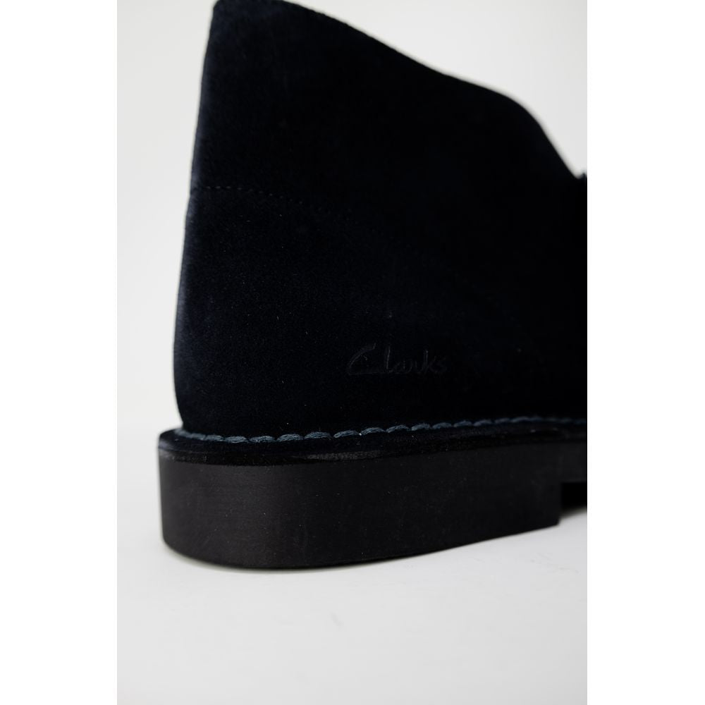 Clarks – Blauer Lederstiefel