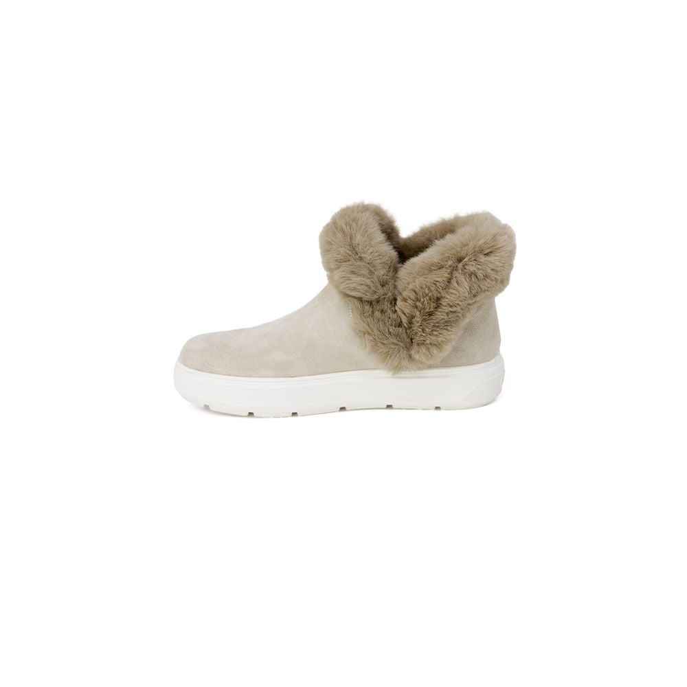 Love Moschino Beige Ledersneaker