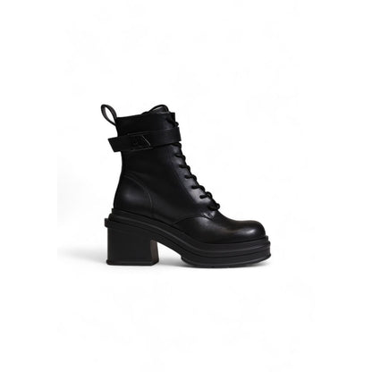 Armani Exchange – Schwarzer Polyesterstiefel