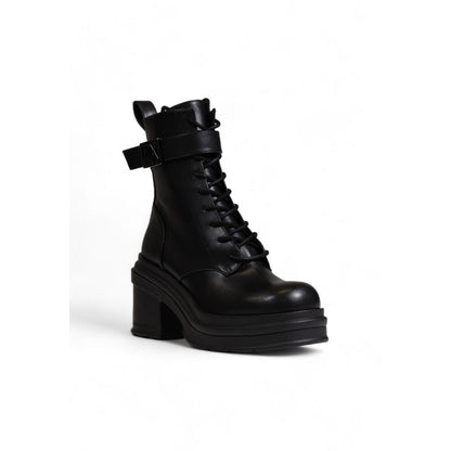 Armani Exchange – Schwarzer Polyesterstiefel