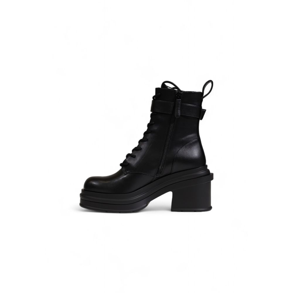 Armani Exchange – Schwarzer Polyesterstiefel